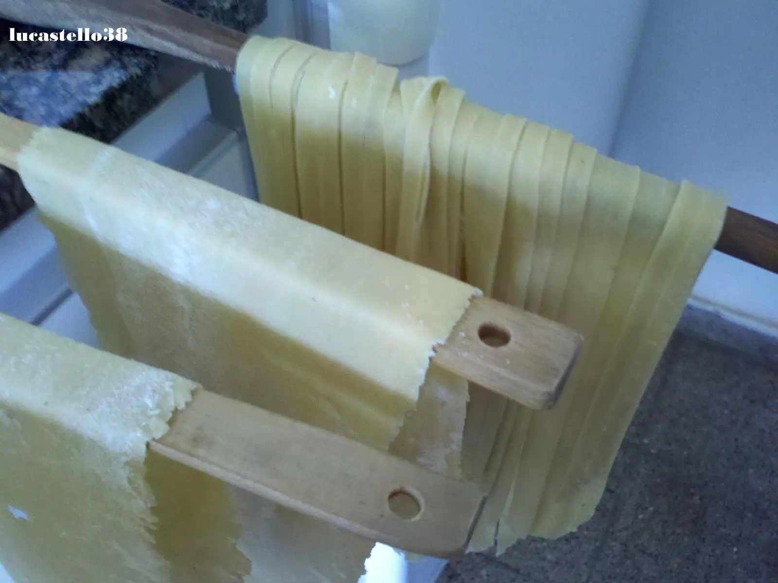 tallarines caseros (fotoreceta)