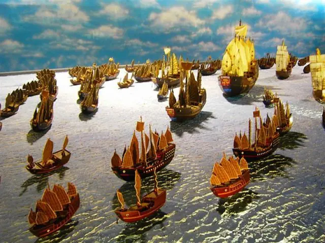 El gran almirante Zheng He