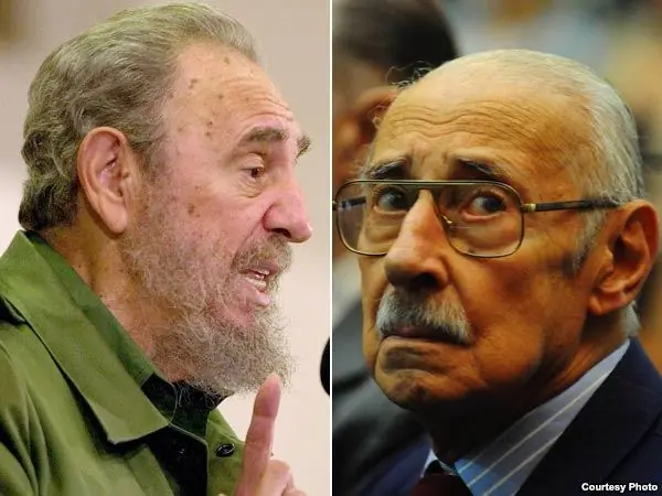 El Comandante Castro y el General Videla