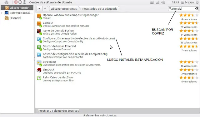 escritorio unity