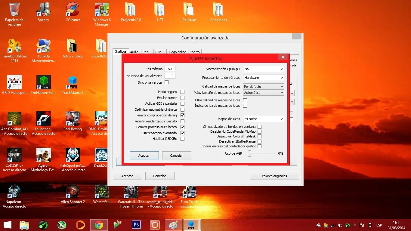 Aprende a configurar tu juego de PC Calidad - Rendimiento