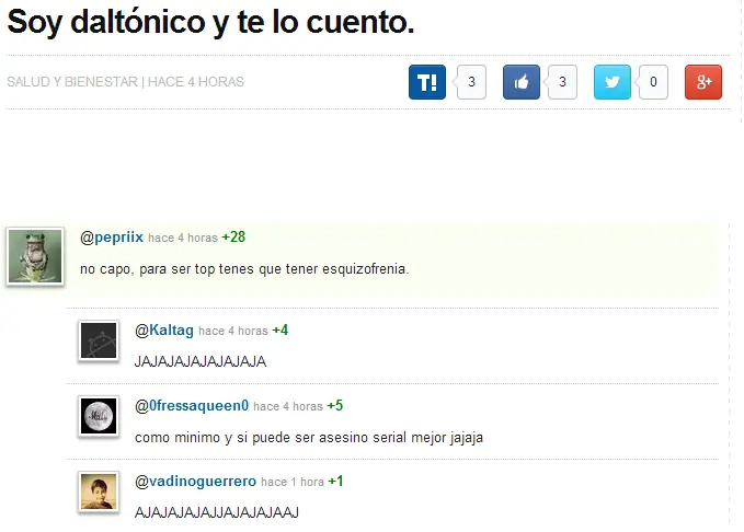 Los mejores comentarios que vi de T! - 3° Parte