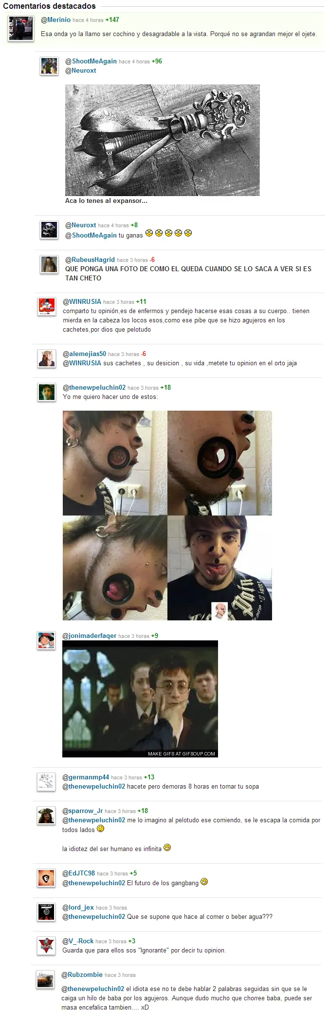Los mejores comentarios que vi de T! - 3° Parte