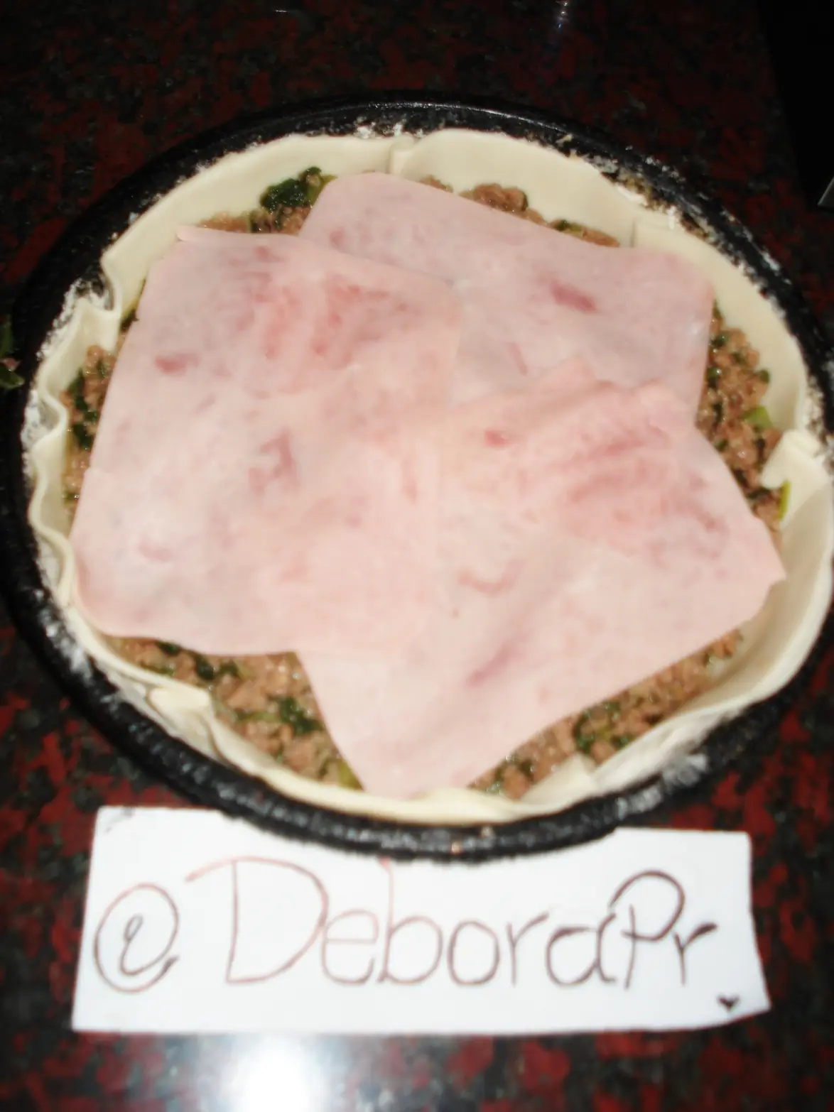 Tarta de acelga en la essen