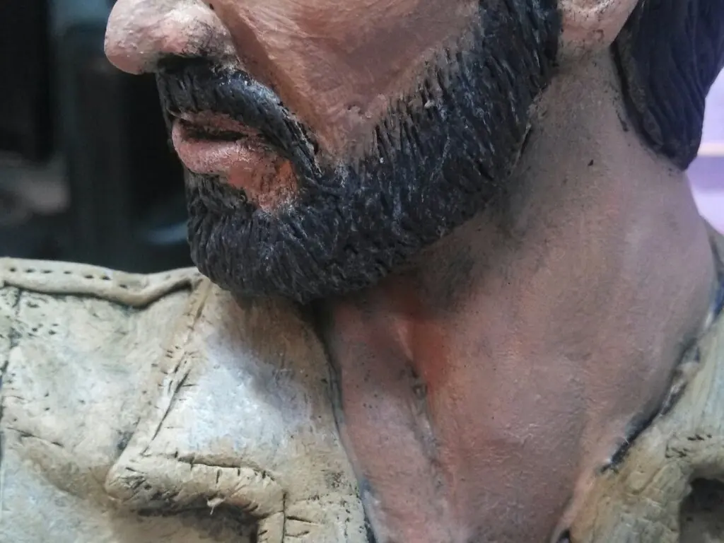 the walking dead escultura