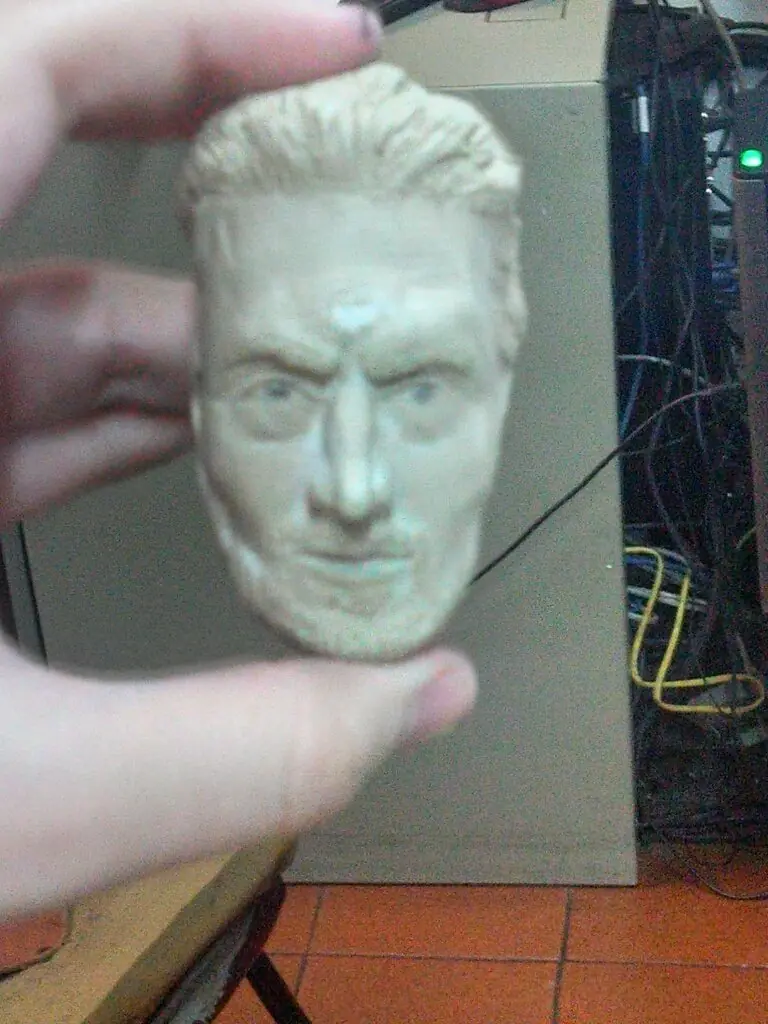 the walking dead escultura