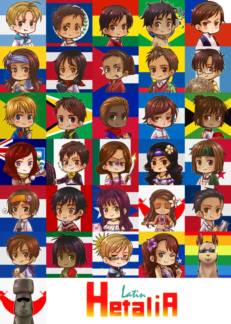 MegaPost Latinoamerica es Hetalia
