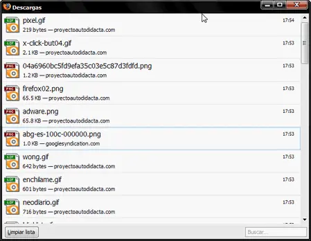 Guardar todas las imágenes de una página en Firefox