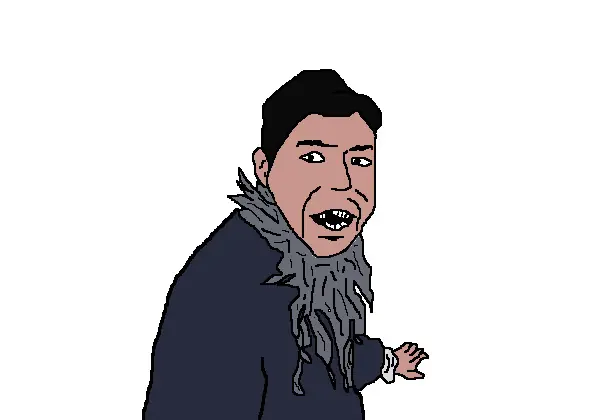 Dibuje al Ladrón de Mochilas y te lo muestro