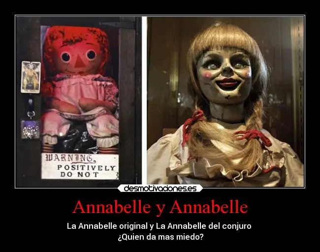 annabelle muneca