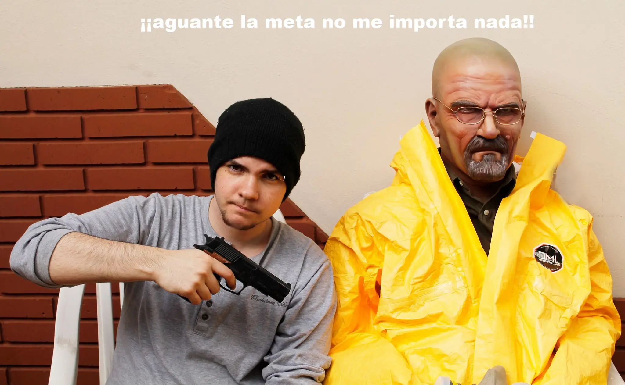 Breaking Bad - Escultura escala real por Monster Labs