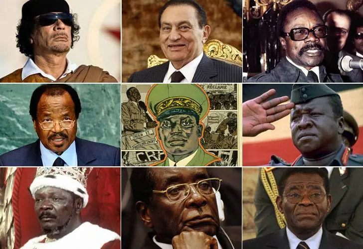 Los dictadores que diezmaron África