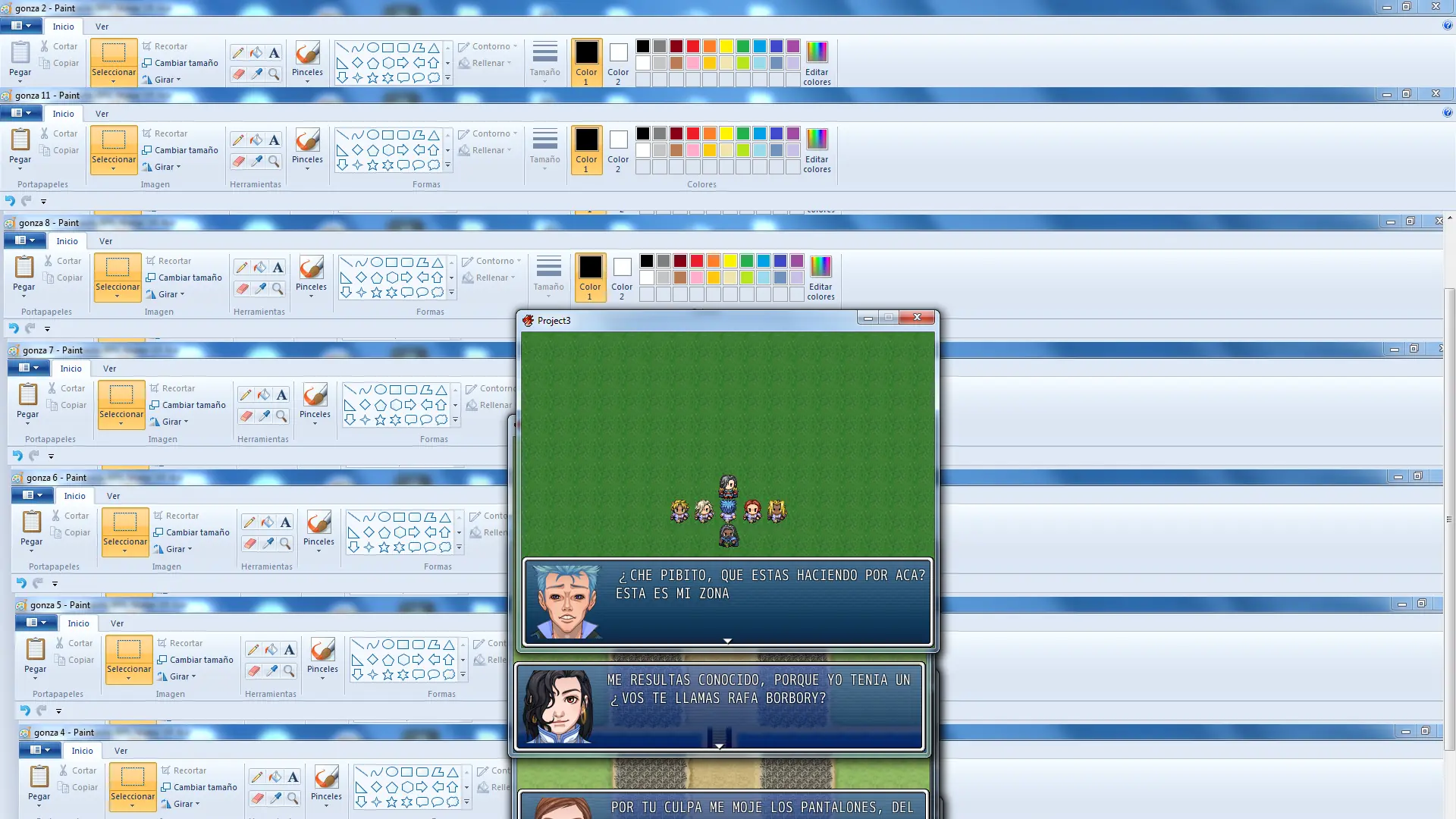 cree una demo de un juego rpg maker vx, y te lo muestro