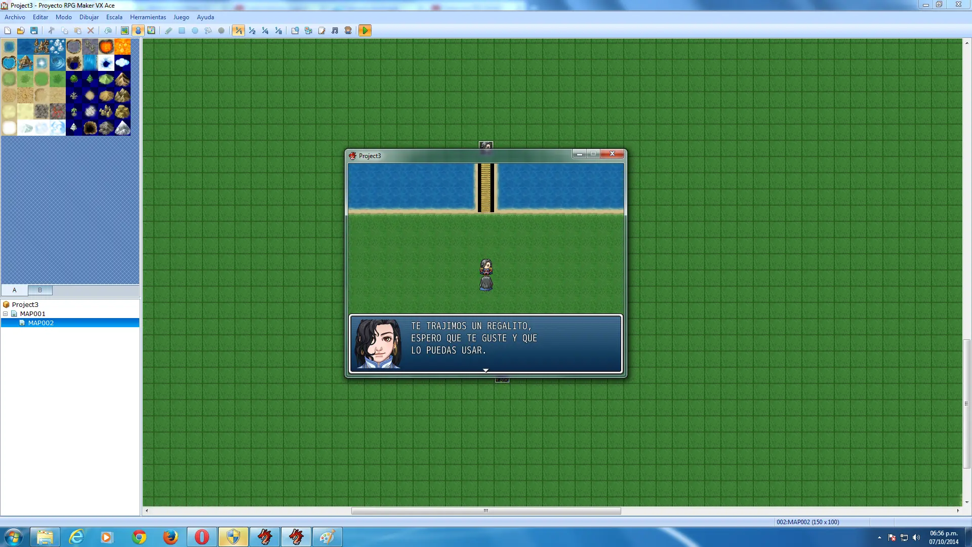 cree una demo de un juego rpg maker vx, y te lo muestro