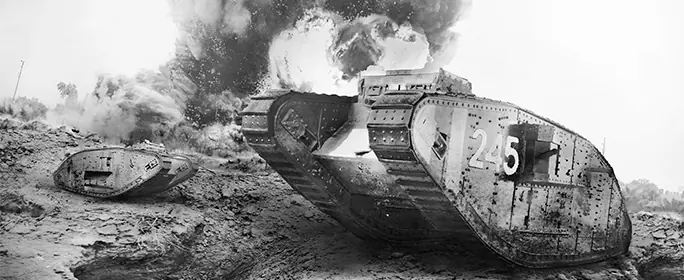 Batalla de Flers-Courcelette: el nacimiento del carro de com
