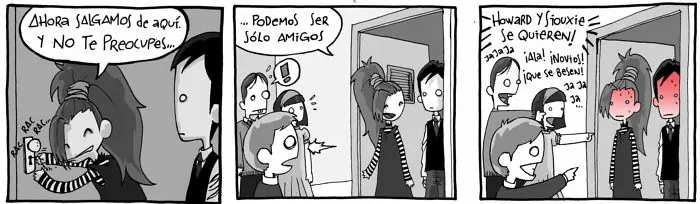 El joven Lovecraft II: Tiras comicas