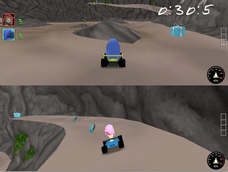 Juego de carreras en 3D
