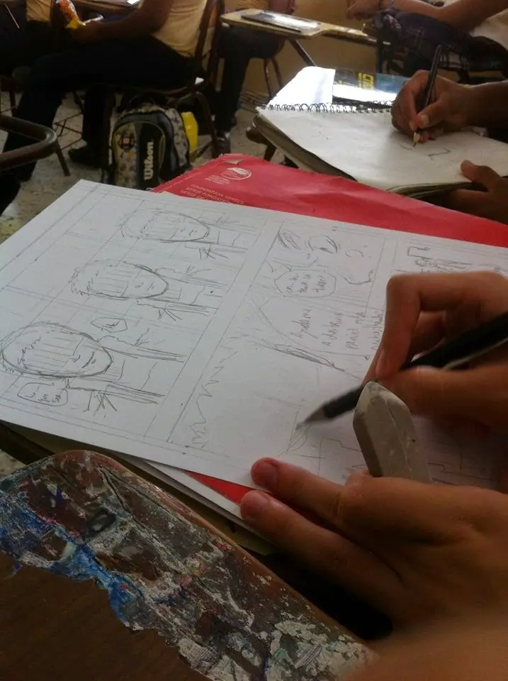 Estoy creando un manga y te lo muestro