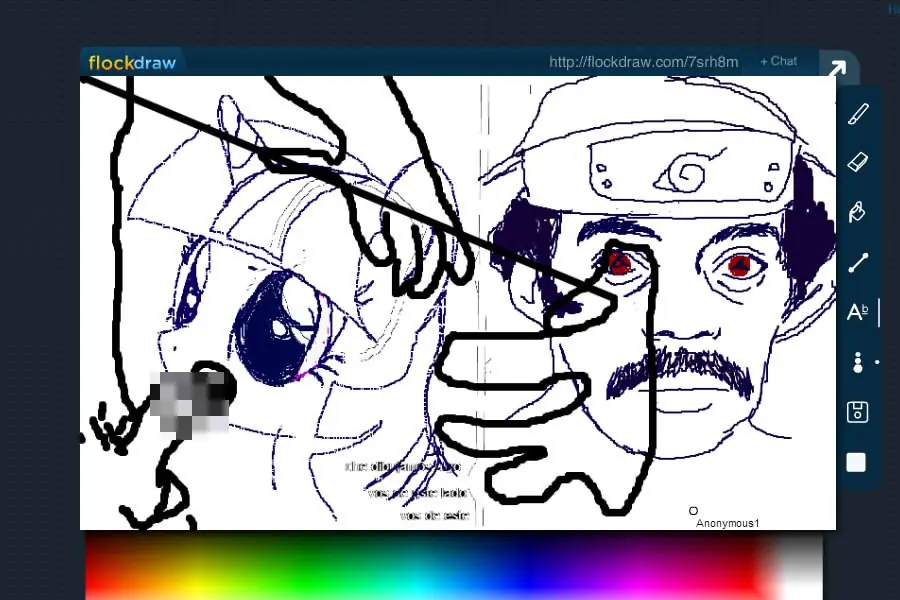 Dibujos que hicimos con los linces (online)