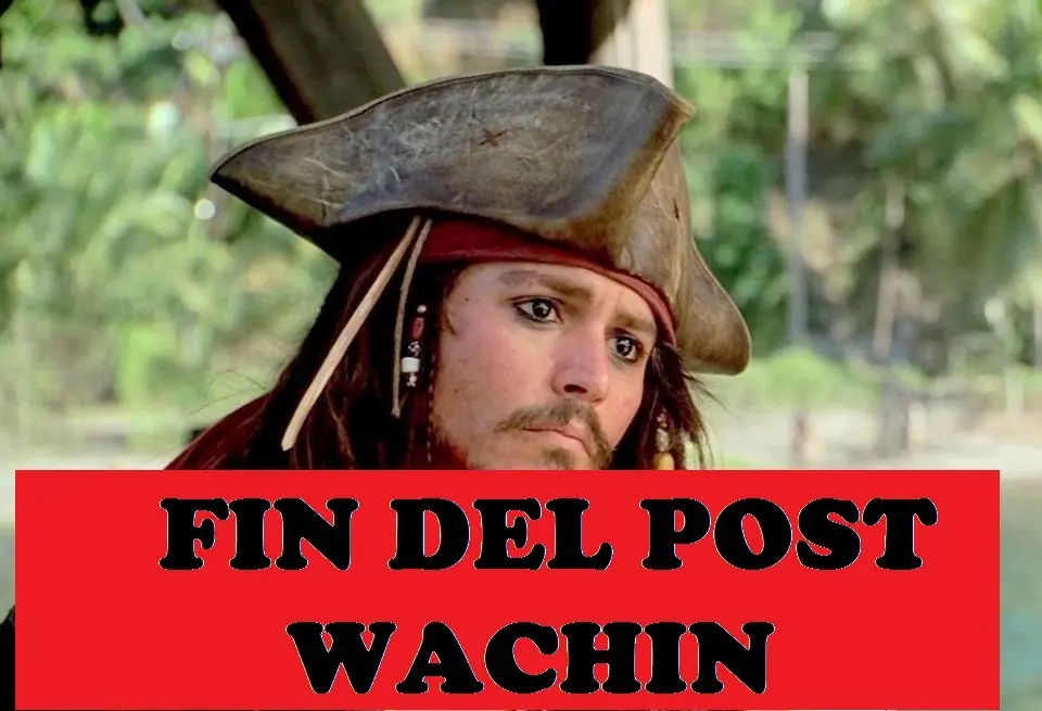 Dibuje a Jack Sparrow en Paint y te lo muestro