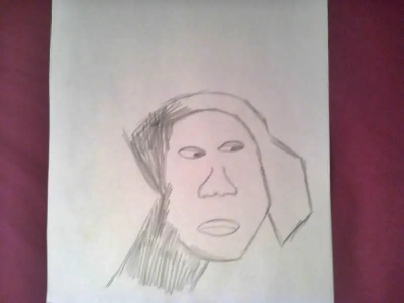 Mi Dibujo De Un Indio (paso a paso)