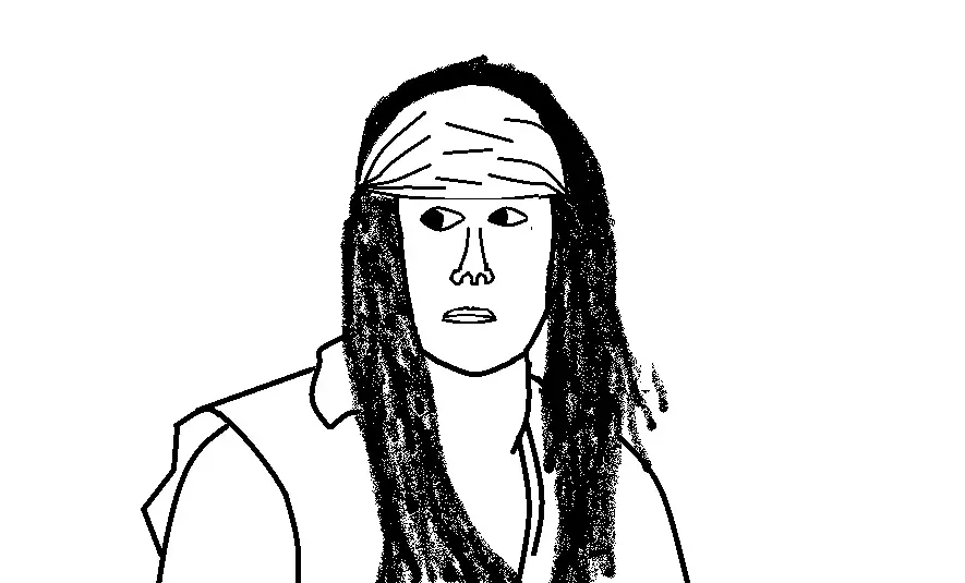 Dibuje a Jack Sparrow en Paint y te lo muestro