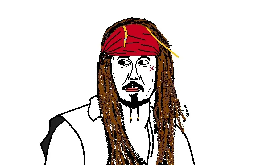 Dibuje a Jack Sparrow en Paint y te lo muestro