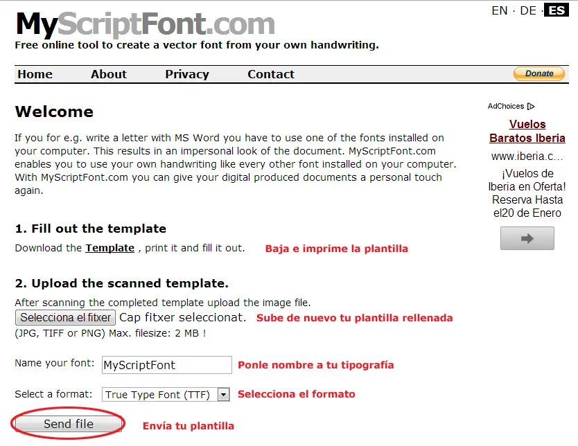 fonts