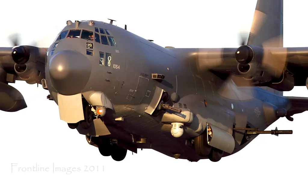 Un peso pesado: el AC-130U Spooky II