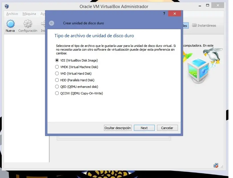 virtualbox