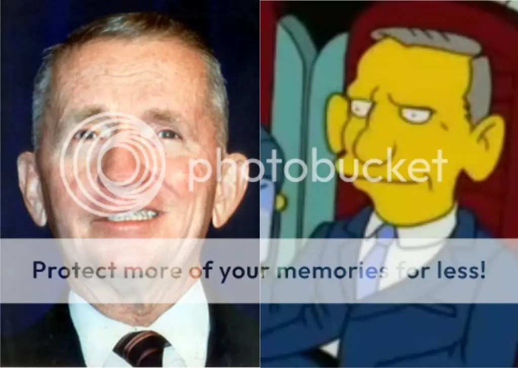 Quienes eran los famosos difamados en Los Simpsons?