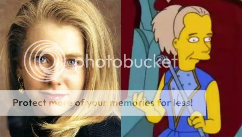 Quienes eran los famosos difamados en Los Simpsons?