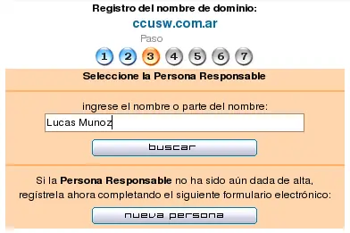 Como registrar un dominio .com.ar