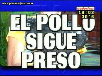 Crónica TV, fotos imperdible