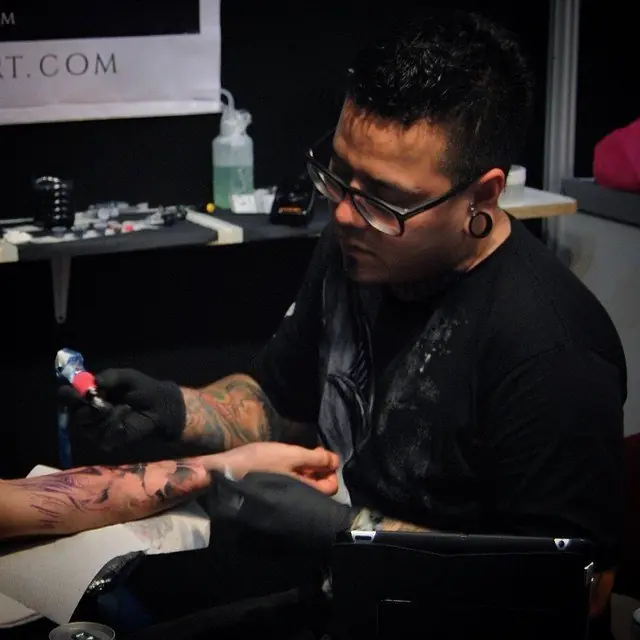 Yomico Moreno, el mejor tatuador del mundo.