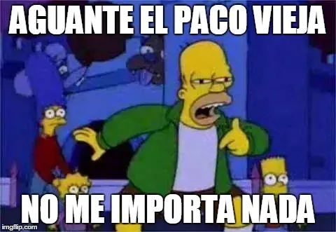 no me importa nada