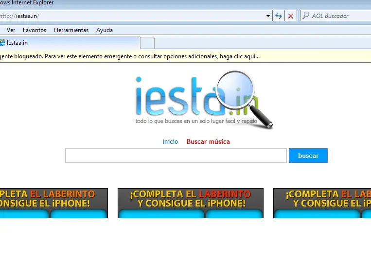 Eliminar iesta.in en Firefox Solucion