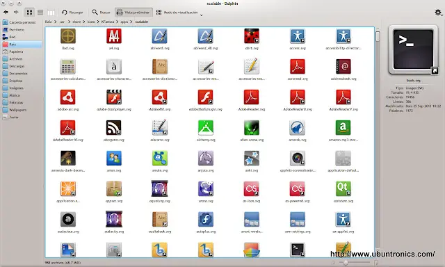 KFaenza | Excelente tema de íconos para KDE
