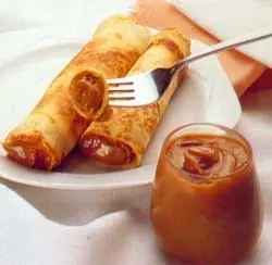Receta facil de panqueques de dulce de leche ^^