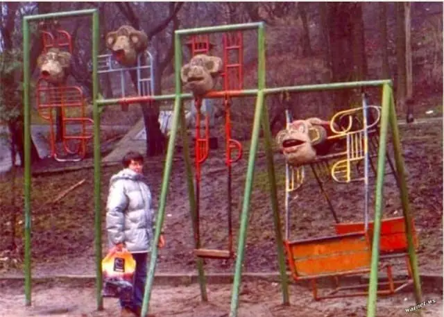 Aterradores Parques Infantiles Rusos