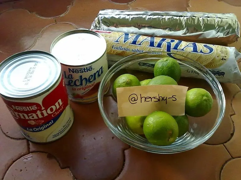 Carlota o postre de limon