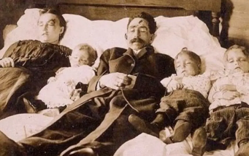 Aterradoras fotos de personas muertas s XIX