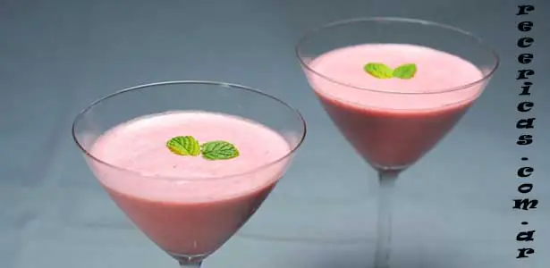 Receta de mousse de frutillas