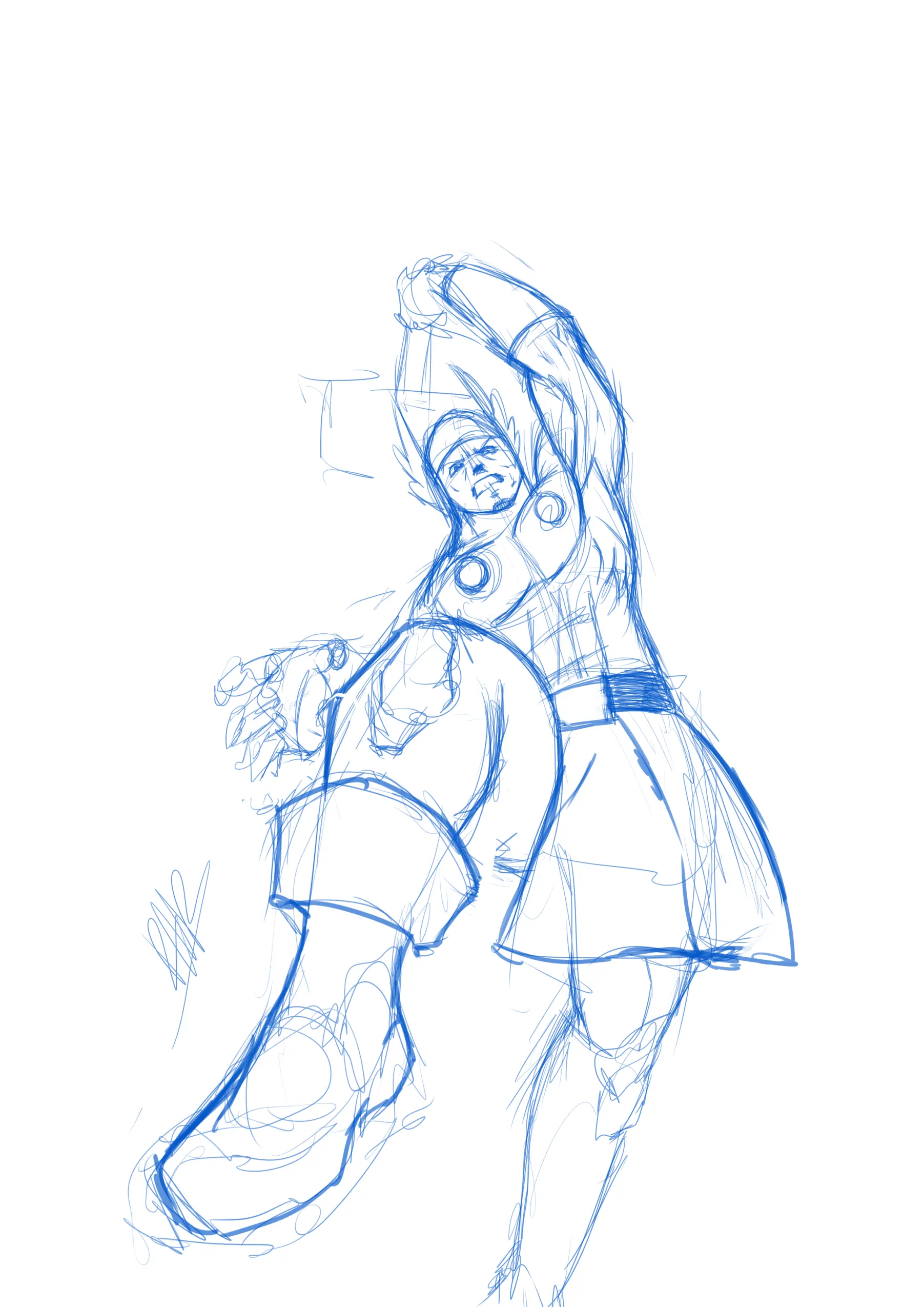 Dibujo digital de Thor ;D