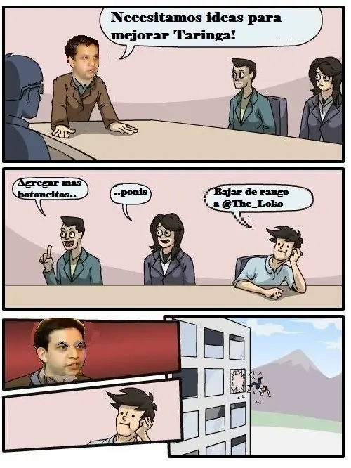 meme jefe tira por la ventana a empleado (recopilacion)