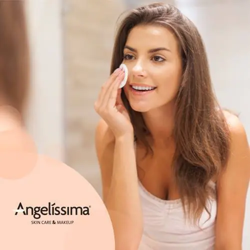 Limpia tu rostro antes de dormir. Espuma Limpiadora Angeliss