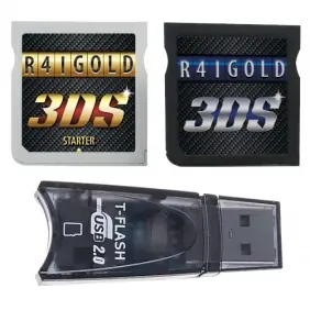 R4i gold 3ds deluxe edition is a 3DS game flashcart
