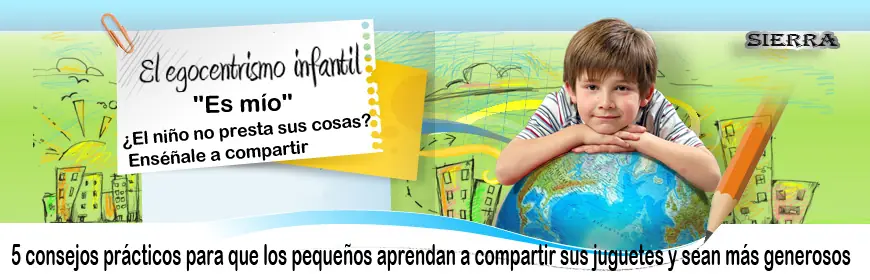 Enséñales a compartir