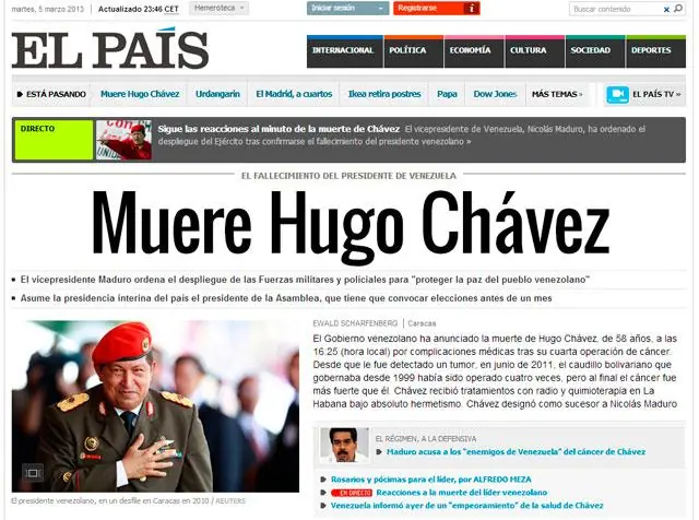 Hugo Chávez Frías ni murió ni morirá