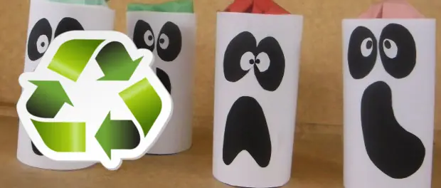 4 Geniales ideas para reciclar en Halloween